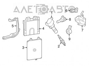 Блок ECU комп’ютер двигуна Honda HR-V 16-22