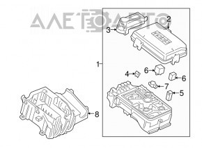 Fuse & Relay Box Chevrolet Cruze 16-