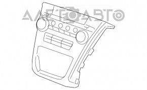 Магнітофон радіо панель в зборі Acura MDX 07-13