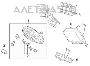 EPS Блок усилителя руля Honda Accord 13-17 3.5