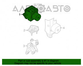 ABS АБС VW CC 08-17