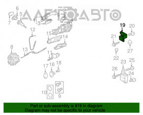 Петля двери верхняя передняя левая VW CC 08-17