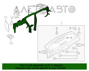 Труба подторпедная усиление VW CC 08-17