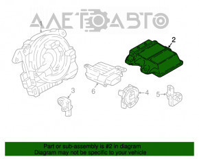 Модуль srs airbag комп’ютер подушок безпеки VW Atlas 18-