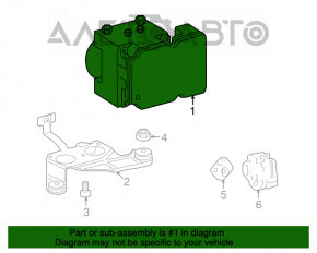 ABS АБС Toyota Sequoia 08-16