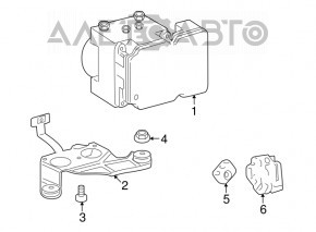 ABS АБС Toyota Sequoia 08-16