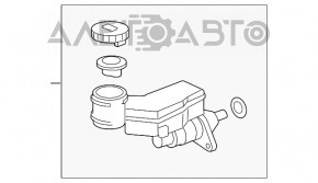 Головний гальмівний циліндр із бачком Acura MDX 07-13