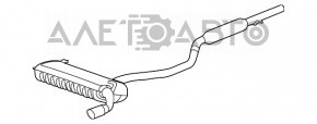 Глушитель задняя часть с бочкой Dodge Journey 11- 2.4 ржавый, вмятины