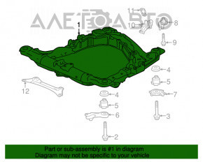 Підрамник передній Acura TLX 15-2.4