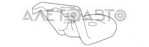 Лопух заднего подрамника передний левый Honda Accord 18-22