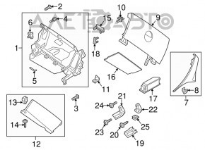 Ящик рукавички, бардачок Mini Cooper Countryman R60 10-16