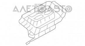 Подушка безпеки airbag пасажирська в торпеді Mini Cooper Clubman R55 07-14