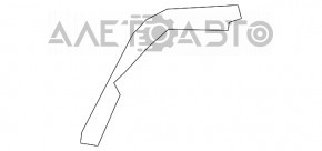Ущільнювач крила капот-крило лев BMW X5 E70 07-13