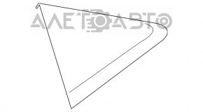 Трикутник заглушка заднього крила прав Chrysler 200 11-14