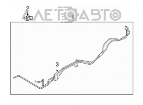 Трубки охолодження АКПП Jeep Grand Cherokee WK2 14-15 3.6