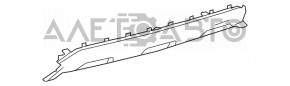 Губа заднего бампера центральная Lexus RX350 16-19