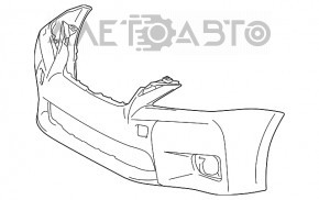 Бампер передній голий Lexus CT200h 11-13 дорест F-sport новий TW неоригінал