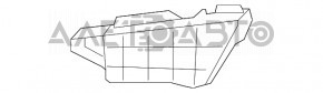Кріплення фари нижнє лев Lexus RX350 RX450 13-15 новий OEM оригінал