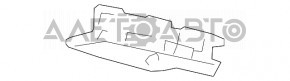 Кріплення переднього бампера праве Lexus ES300h ES350 13-18 зламана клямка