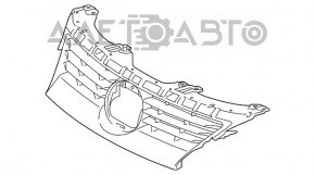Решетка радиатора grill Lexus CT200h 14-17 рест новый OEM оригинал