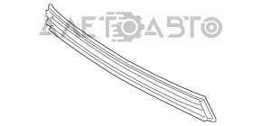 Решетка переднего бампера средняя Lexus RX350 RX450h 13-15 рест, примята