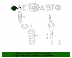Опора амортизатора передняя левая Nissan 350z