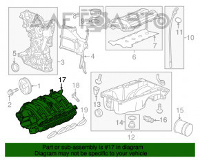 Колектор впускний Chevrolet Volt 11-15