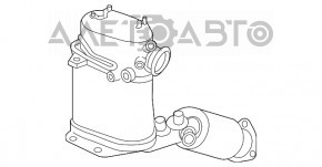 Приемная труба с катализатором VW Passat b7 12-15 USA diesel