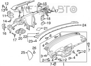 Труба подторпедная посилення VW Passat b8 16-19 USA