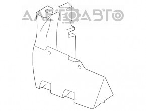 Защита заднего бампера правая Subaru Forester 19- SK новый OEM оригинал