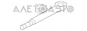 Буксировочный крюк Subaru Forester 14-18 SJ