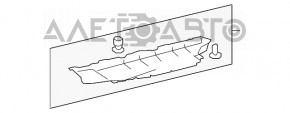 Захист днища прав Lexus RX350 RX450h 10-15 надірвано кріплення