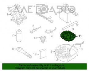 Пенопласт под инструмент VW Beetle 12-19