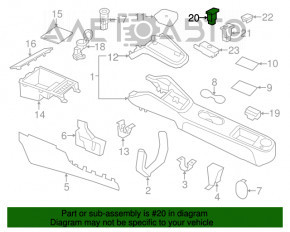 Кнопка Start-Stop VW Jetta 11-18 USA