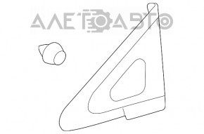 Треугольник уголок крыла передний правый Lexus RX350 RX450h 16-22