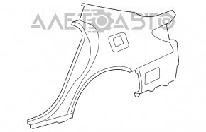 Чверть крило задня права Lexus LS460 LS600h 07-12