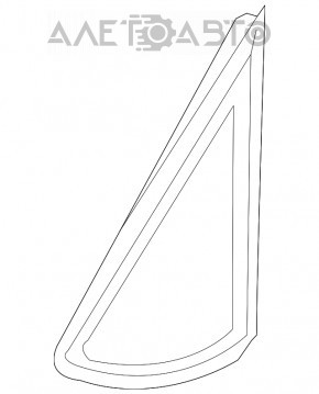 Форточка глухое стекло передняя правая Toyota Prius 20 04-09