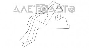 Кронштейн крыла передний правый Kia Sorento 16-20 новый OEM оригинал