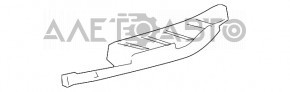 Накладка порога задняя правая Toyota Rav4 06-12