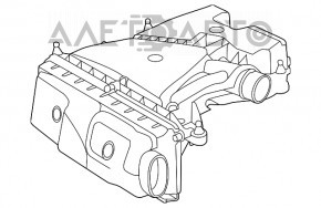 Корпус повітряного фільтра Fiat 500 12-17