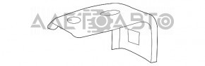 Кронштейн крыла передний правый Dodge Dart 13-16 верхний