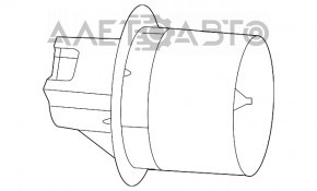 Мотор вентилятор печки Fiat 500 12-19