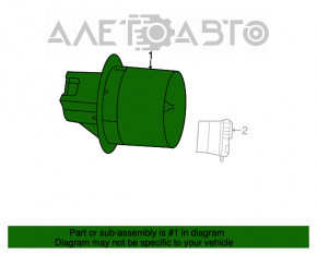 Мотор вентилятор пічки Fiat 500 12-19