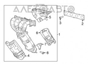 Захист колектора Chrysler 200 15-17 2.4