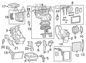 Мотор вентилятор пічки Dodge Dart 13-16