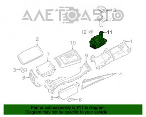 Перемикач КПП Jeep Grand Cherokee WK2 14-21