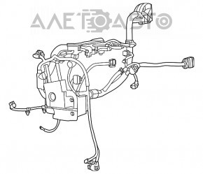 Проводка двигателя Fiat 500 13