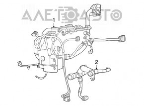 Проводка двигателя Fiat 500 13