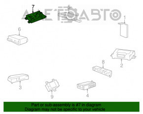 Body Control Module Dodge Charger 15-20 рест