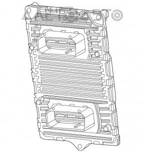 Блок ECU компьютер двигателя Jeep Compass 17- 2.4